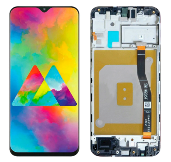 Frontal Samsung M20 com aro Original Nacional