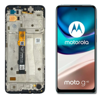 Frontal Moto G42 Oled Plaquê com aro