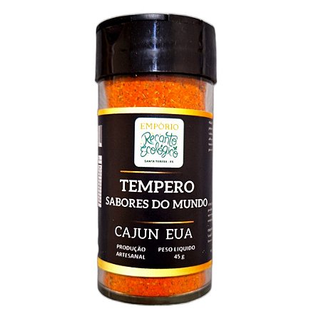Sabores do Mundo Cajun EUA 45g