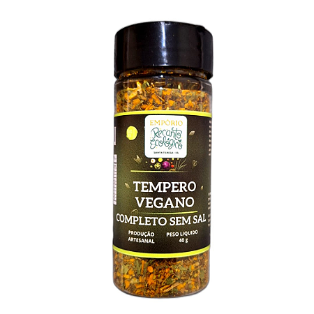 Vegano Completo Sem Sal 40g