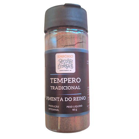 Pimenta do Reino Preta Moída 60g