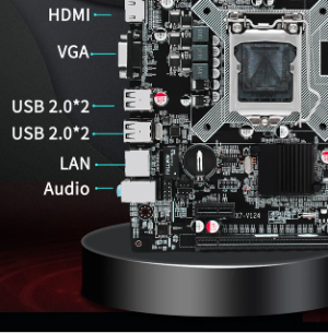 Placa Motherboard H61 LGA1155 - Processadores i3/i5/i7