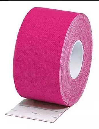 BANDAGEM ELASTICA FITA DE KINESIO PINK
