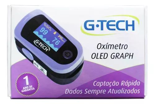 Oximetro de Pulso G-Tech Modelo OLED GRAPH