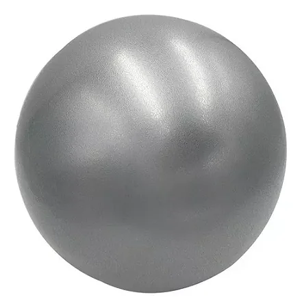 BOLA PARA PILATES E YOGA 25 CM COR CINZA