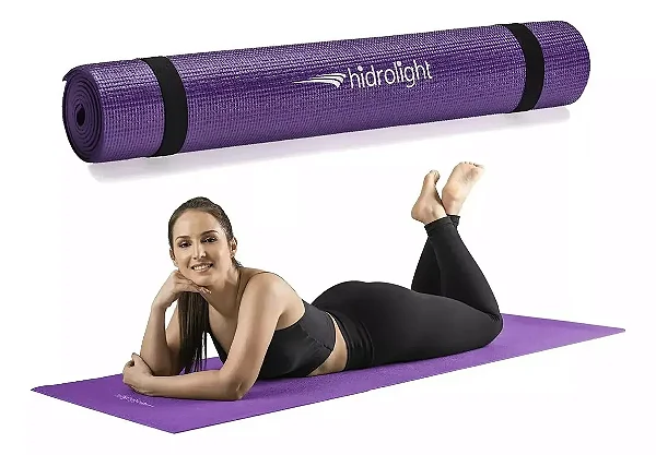 Tapete colchonete Academia Eva exercícios yoga