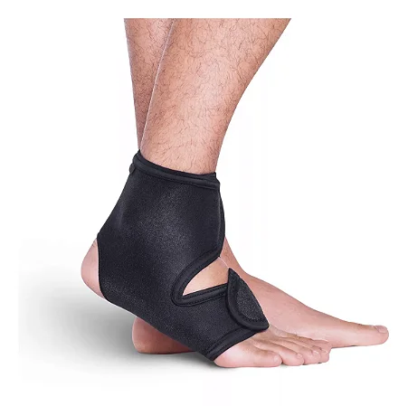 Tornozeleira Ajustável Preto Único