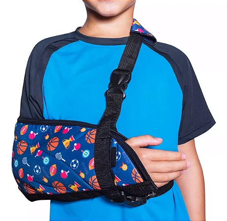 Tipoia Ortopédica Infantil Azul G