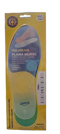 PAR PALMILHA 33/34 PLANA CONFORTO PARA OS PÉS ALIVIO DORES