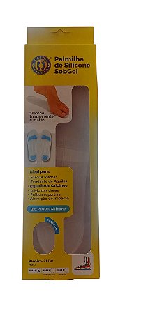 PALMILHA SOB GEL - 40/41 ALIVIO DE DORES NOS PÉS