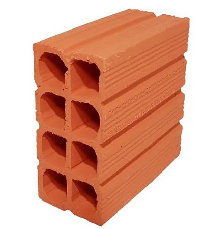 Bloco cerâmico 09x19x19cm