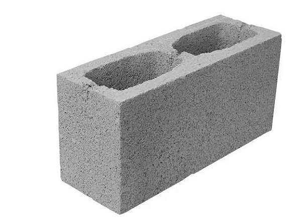 Bloco de concreto 14x19x39cm