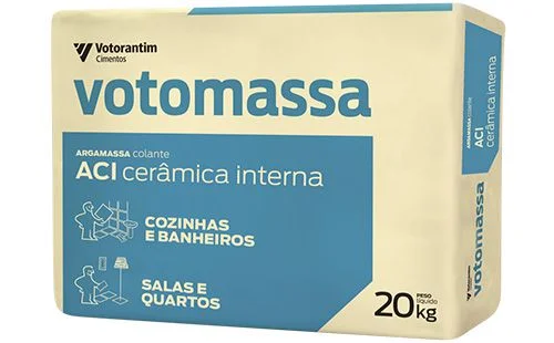 Argamassa ACI Interno Cinza 20kg Votoran