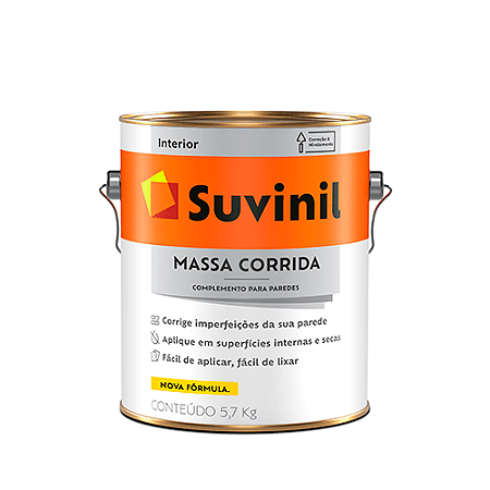 Massa Corrida 5,7 kg Suvinil