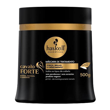 MÁSCARA DE TRATAMENTO HASKELL CAVALO FORTE 500G