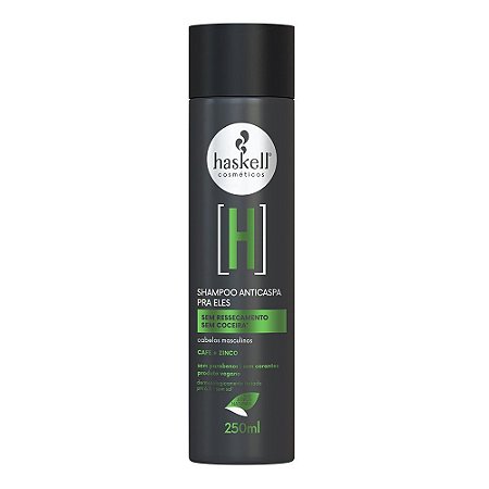 SHAMPOO ANTICASPA MASCULINO HASKELL PRA ELE 250ML