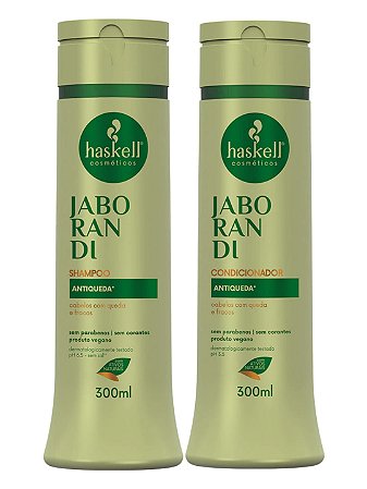 KIT HASKELL JABORANDI SHAMPOO E CONDICIONADOR 300ML