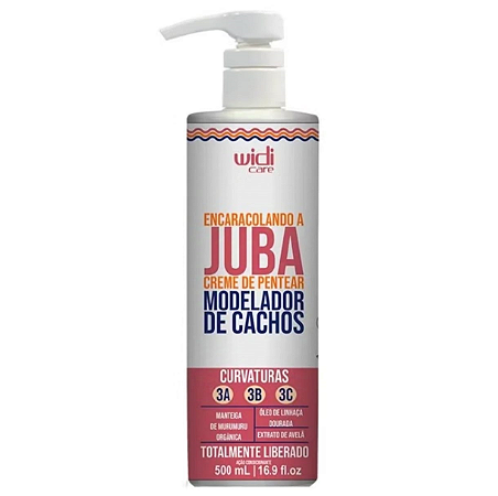 ENCARACOLANDO A JUBA CREME DE PENTEAR 500ML WIDI CARE