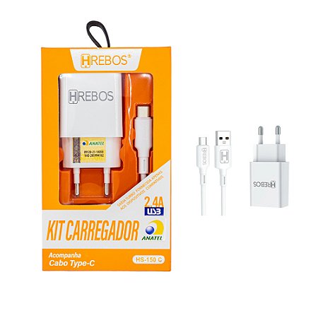 Carregador Tpc 2.4a Hrebos Hs150c