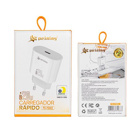 Carregador Sem Cabo Tpc 20w Peining Peipd002