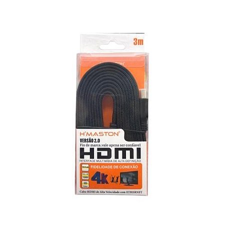 Cabo Hdmi 3m Hmaston Hd033m