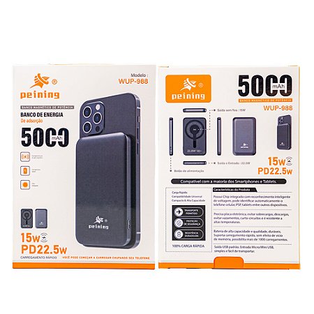Power Bank 50mah Peining Wup988