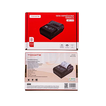 Mini Impressora Termica Tomate Mti773