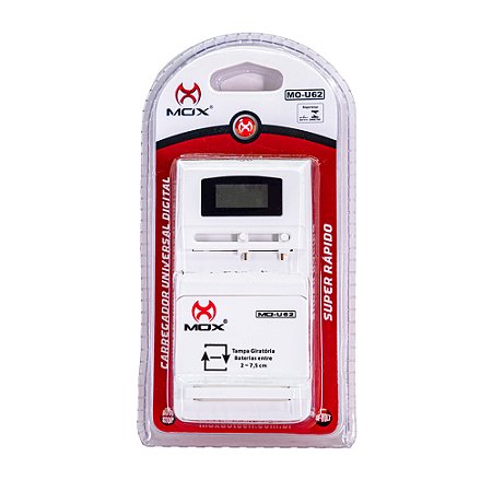 Carregador Universal Digital Mox Mou62