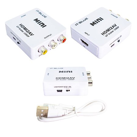 Conversor Hdmi Para Av It Blue Le4113
