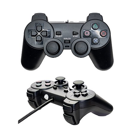 Controle Ps2 Com Fio Bommax Bma051