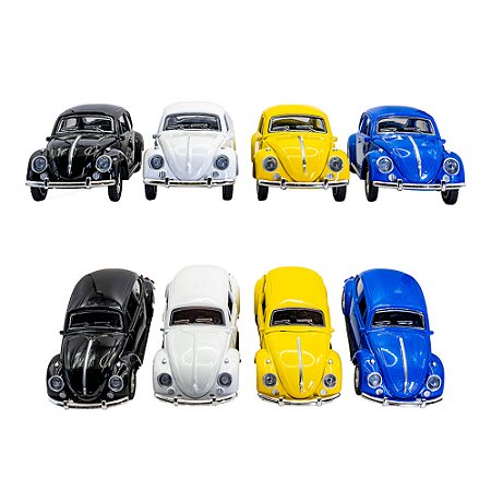 Carrinho De Metal Fusca Liso