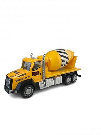 Carrinho De Metal Caminhão de Construção Betoneira