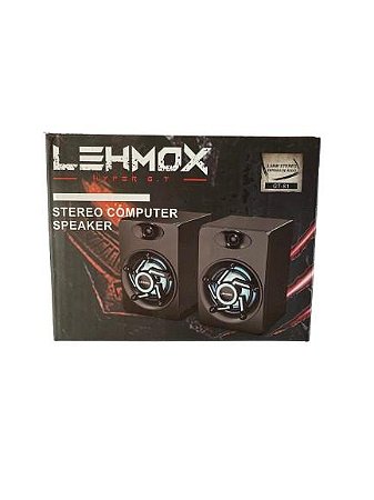 Caixa De Som Para Pc Lehmox Gts1