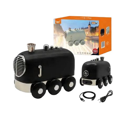 Radio Fm Retrô 10w Tipo Trem Altomex Ws555