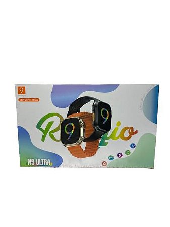 Relógio Smartwatch N9 Ultra Com 4 Pulseiras