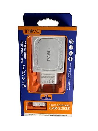 Carregador V8 5.1a Inova Car3253s