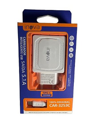 Carregador Tpc 5.1a Inova Car3253c