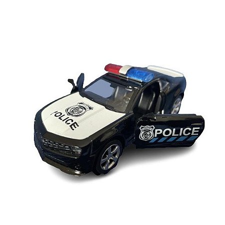 Carrinho De Metal Polícia