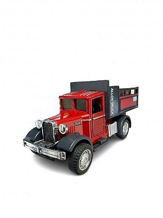 Miniatura Caminhão Retrô Carga de Barril