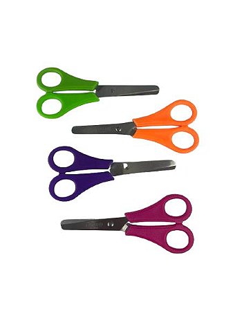 Tesoura 13cm Cabo Colorido Futuro Fe141200
