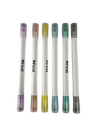 Marca Texto 6 Unidades First Bm2176