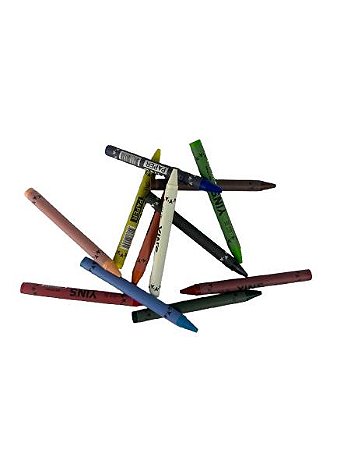 Giz De Cera 12 Cores Yin'S Paper Yp7443