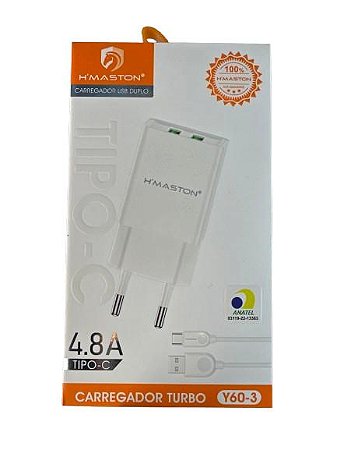 Carregador Tpc 4.8a Hmaston Y603