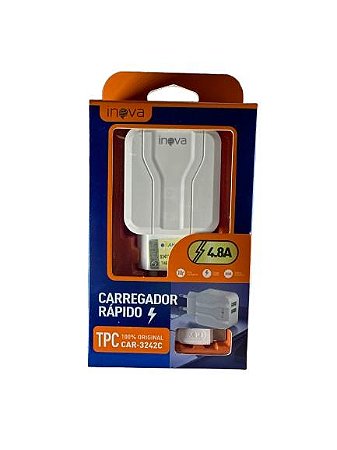 Carregador Tpc 4.8a Inova Car3242c