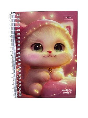 Kit 5 Unid Caderno 1/4 96 Fls Melhor Amigo