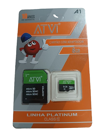 Cartão De Memória 8gb Atvi