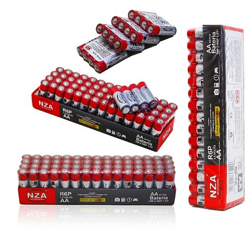 Pilha 2a 1.5v Nza Caixa Com 60 Unidades