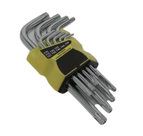 Jogo De Chave Torx 9 Pçs Bomvink Bom3206