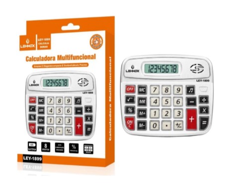 Calculadora 8 Digitos Lehmox Ley1899