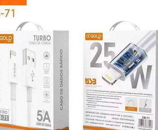 Cabo Ios 1m 5a Agold Cb71